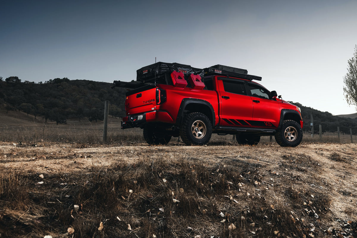 Fuel Off-Road D666 Shok Matte Bronze on a Toyota Tundra