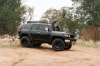 Fuel Off-Road D679 Rebel Matte Black on a 2010 Toyota FJ Cruiser