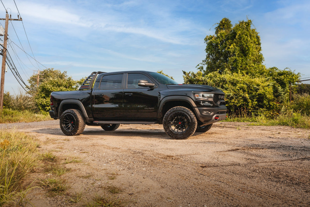 Fuel Off-Road D679 Rebel Matte Black on a Dodge RAM TRX