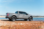 Fuel Off-Road D680 Rebel Matte Gunmetal Black Bead Ring on a 2020 Ford F150 Raptor