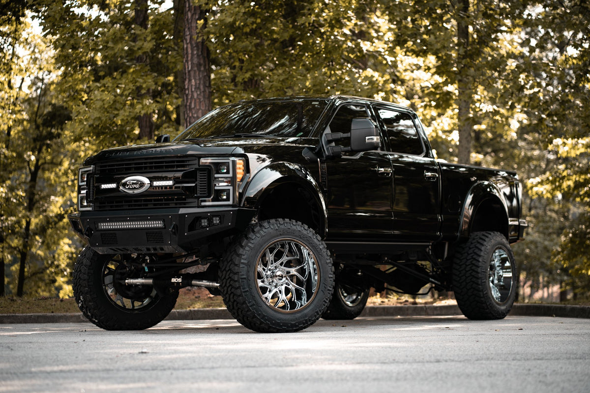 Fuel Off-Road D740 Runner Chrome on a Ford Super Duty