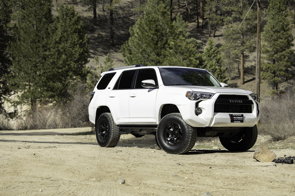 Fuel Off-Road D766 Rush Satin Black on a Toyota 4Runner