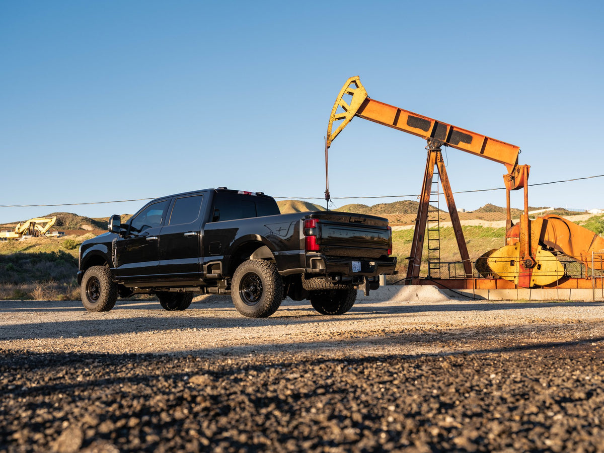 Fuel Off-Road FC894 Core Gloss Black on a Ford F150