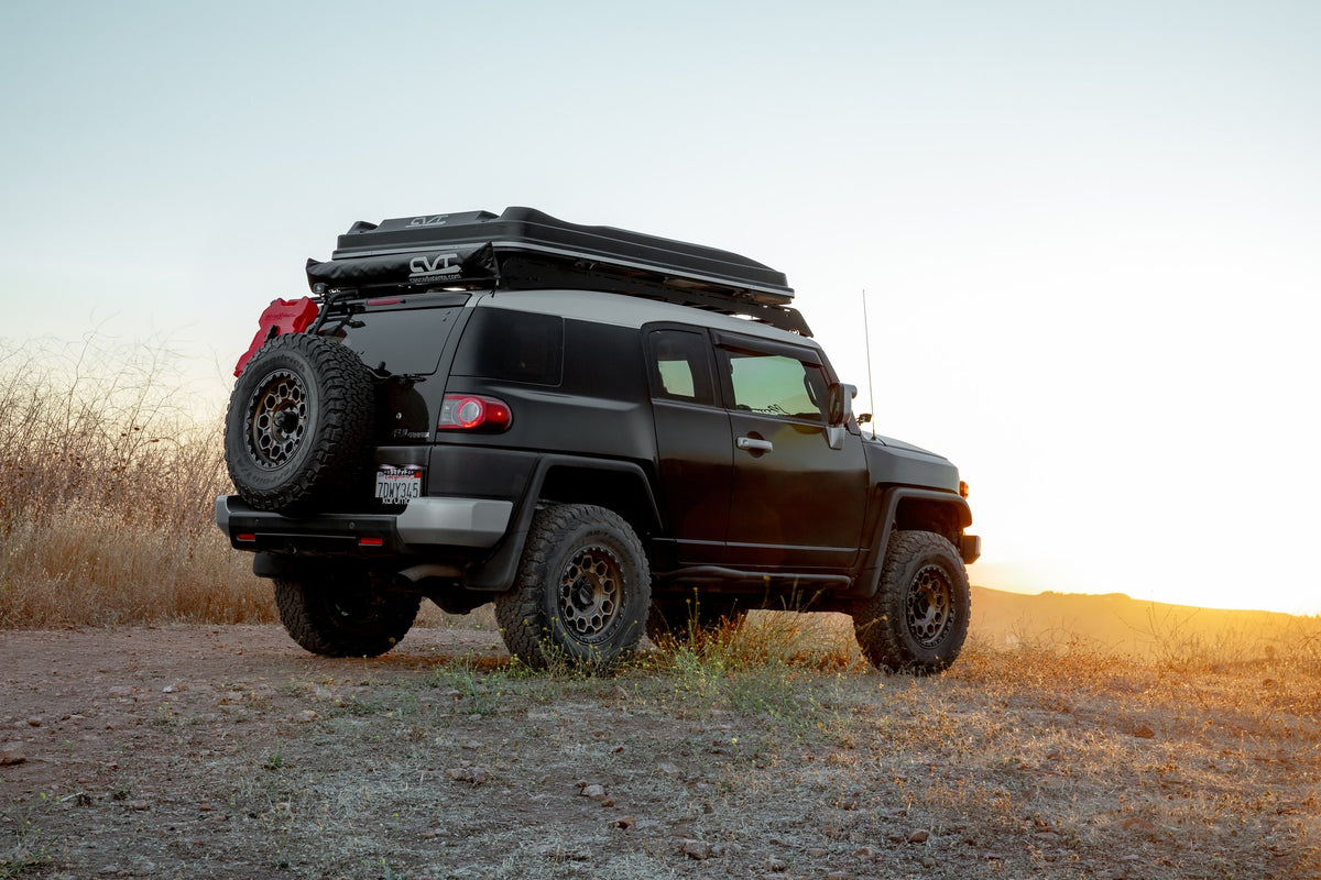 KMC KM545 Trek Matte Bronze with Black Lip on a Toyota Tacoma
