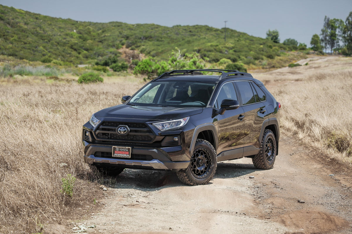 KMC KM545 Trek Satin Black on a Toyota RAV4