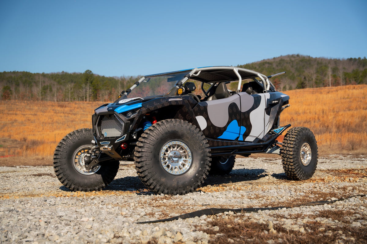 KMC KS239 Impact UTV Beadlock Machined on a Polaris RZR Pro R