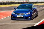 Motegi MR145 Traklite 3.0 Satin Black on a 2010 Lexus IS