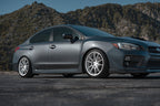 Motegi MR152 SS5 Hyper Silver on a Subaru WRX