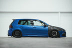 Motegi MR153 CM10 Satin Black on a VW Golf MK6 R