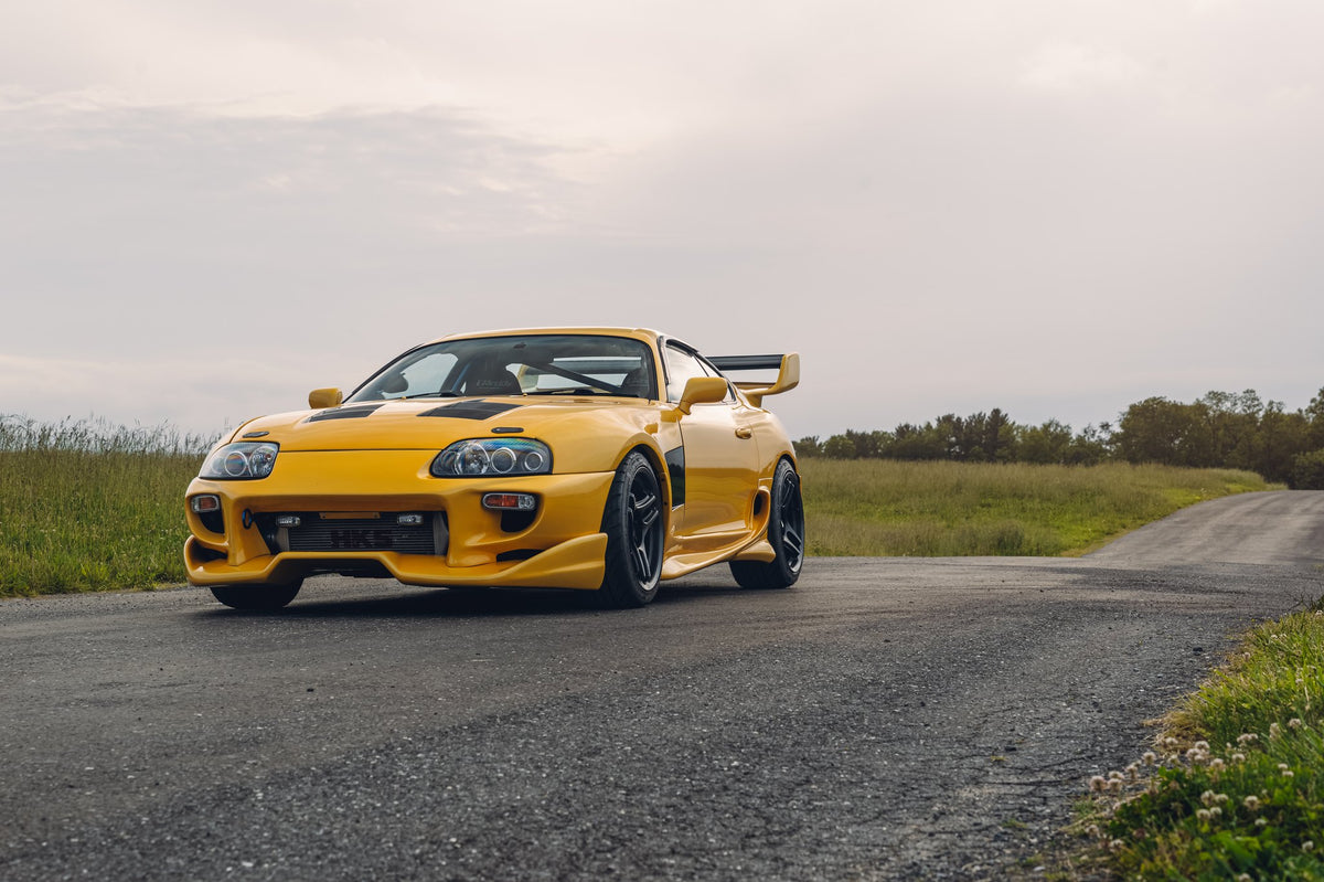Motegi MR161 Kojin Matte Black on a Toyota Supra