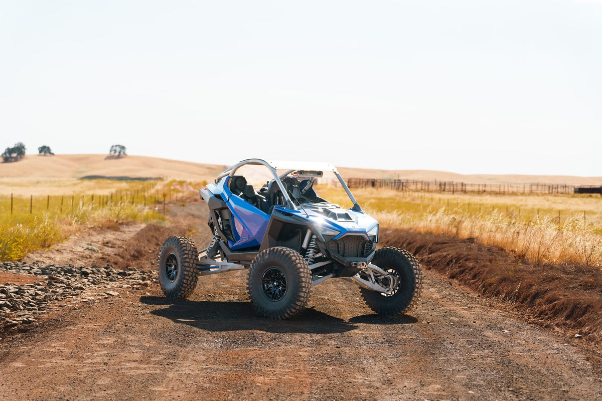 MSA M52 Radar UTV Gloss Black on a Polaris RZR