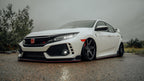 Niche M192 Altair Gloss Black Matte Black on a 2020 Honda Civic Type R