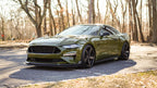Niche M271 Teramo Matte Black with Double Dark Tint on a 2021 Ford Mustang
