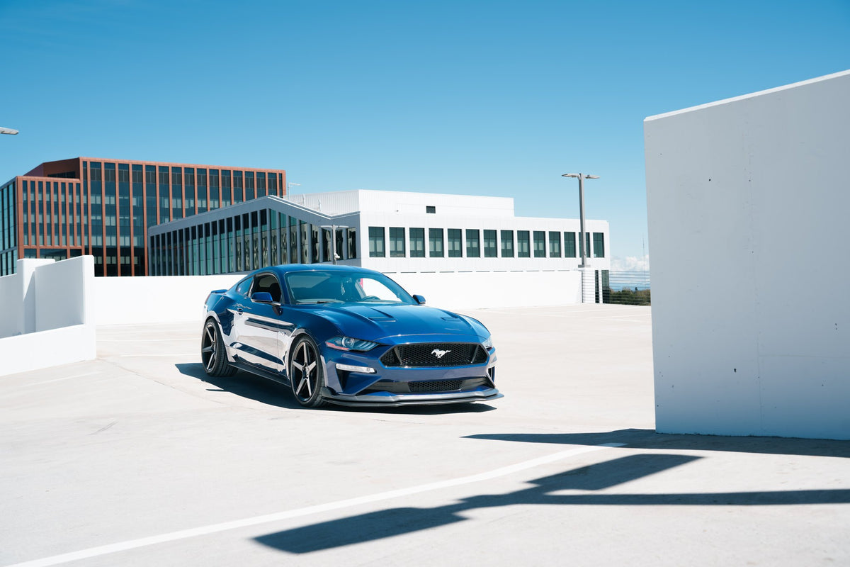 Niche NC283 Modena Matte Black on a 2020 Ford Mustang