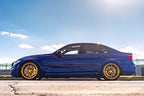 Niche T112 Kanan Brushed Candy Gold on a 2018 BMW M3