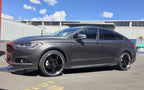 Petrol P1B Gloss Black with Mach Cut Lip on a Ford Mondeo