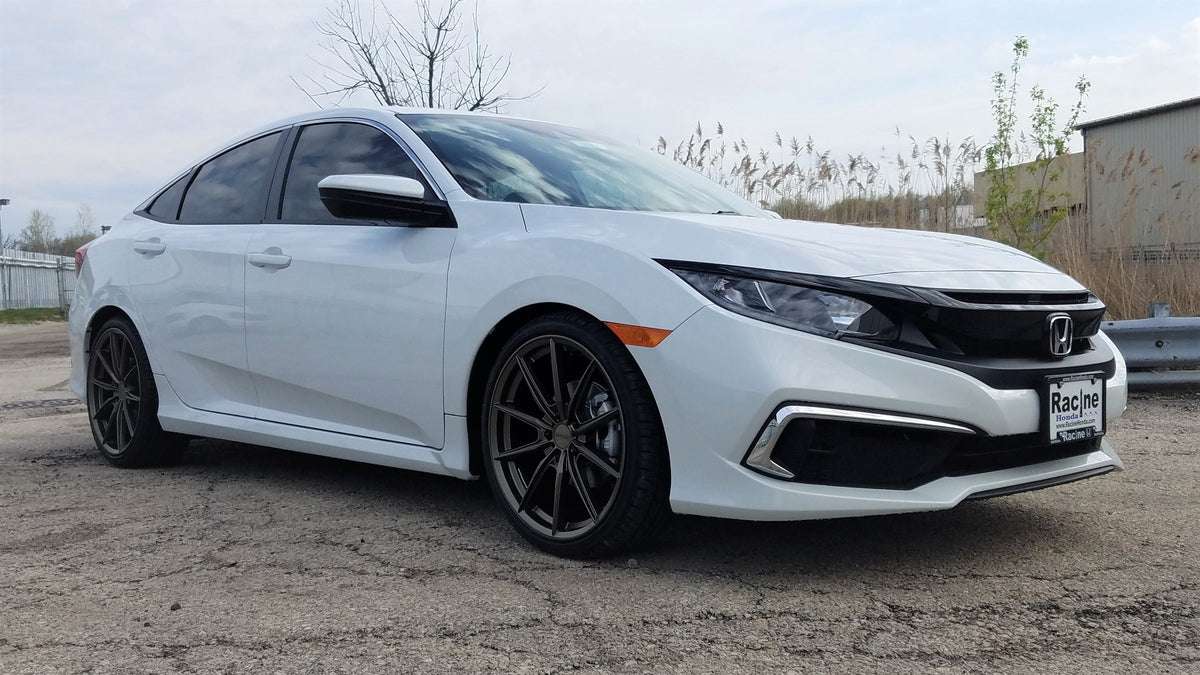 Petrol P4B Matte Bronze on a Honda Civic