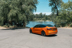 Petrol PE003 P2E Gloss Black with Machined Lip on a Tesla