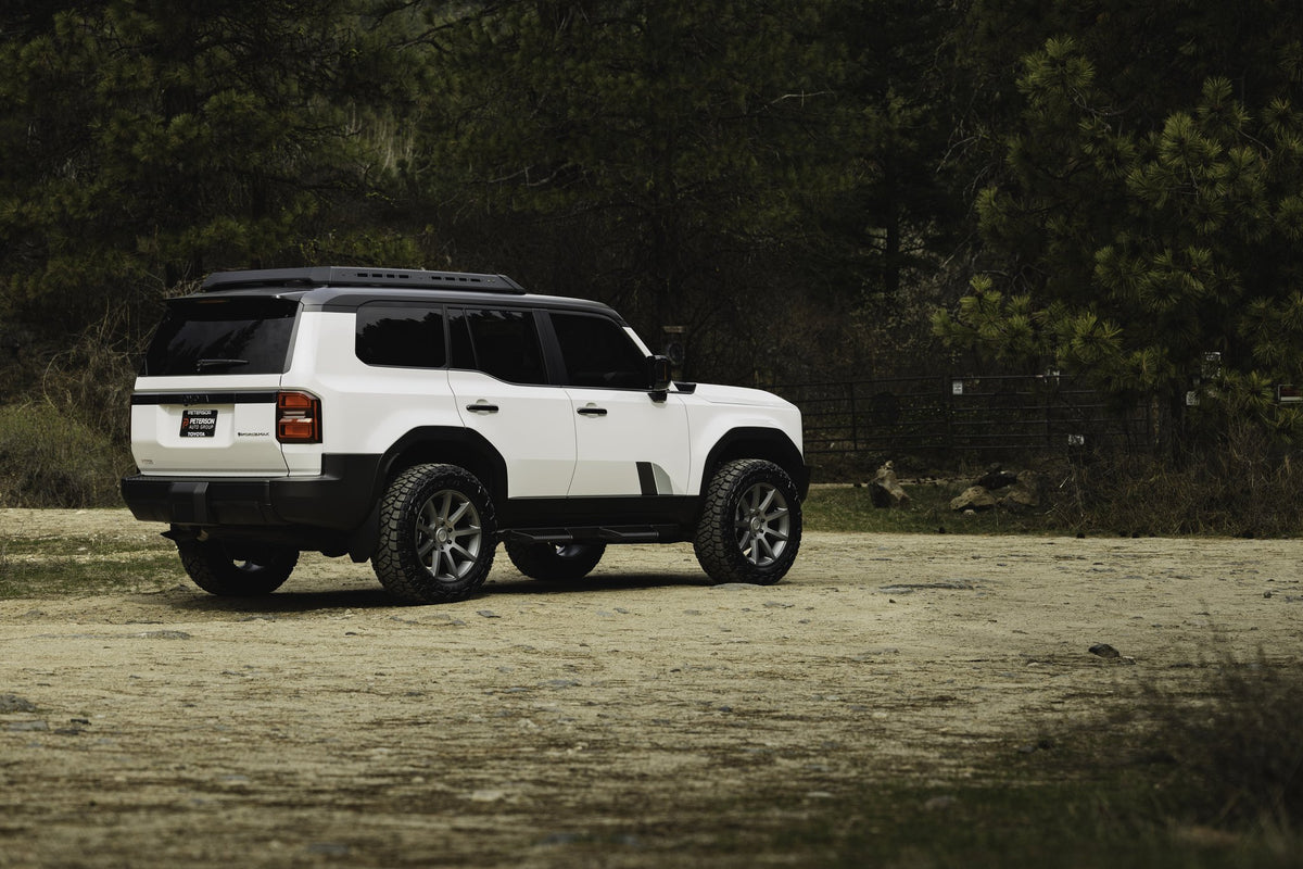 Petrol PE007 P6E Matte Gunmetal on a 2025 Toyota Land Cruiser