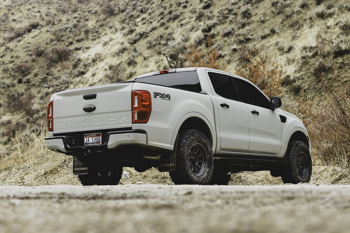 Pro Comp PA203 Beacon Matte Black on a Ford Ranger