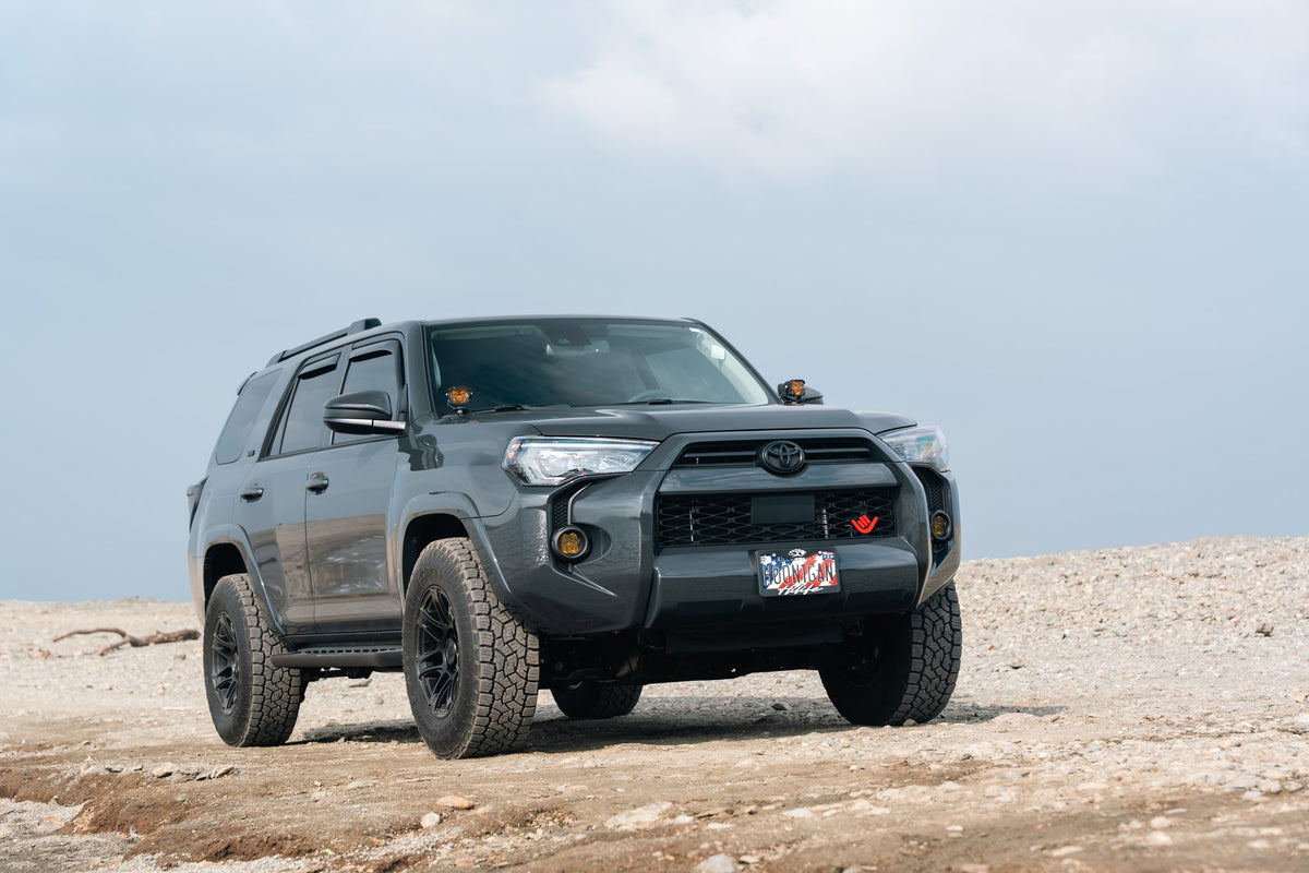Pro Comp PA204 Roughneck Matte Black on a 2022 Toyota 4Runner