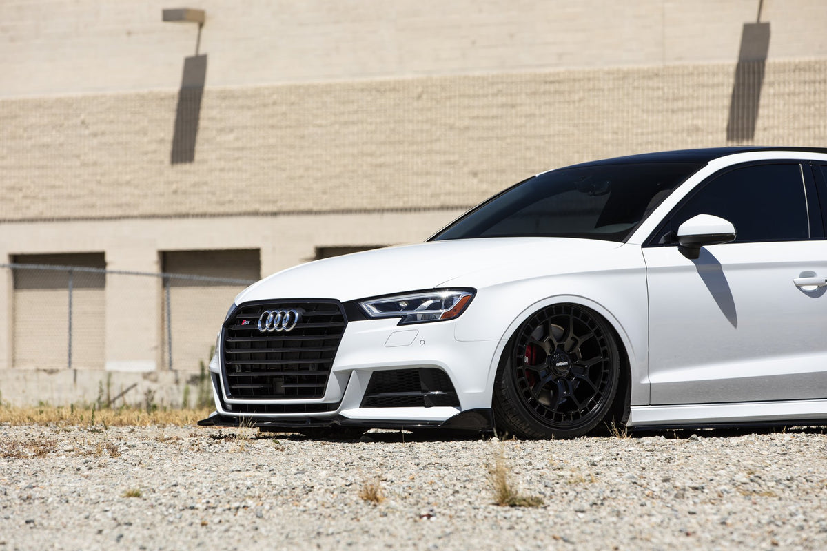 Rotiform R180 ZMO-M Matte Black on an Audi S3