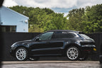 Rotiform R192 BTL Gloss Silver with Machined Face on a Porsche Macan