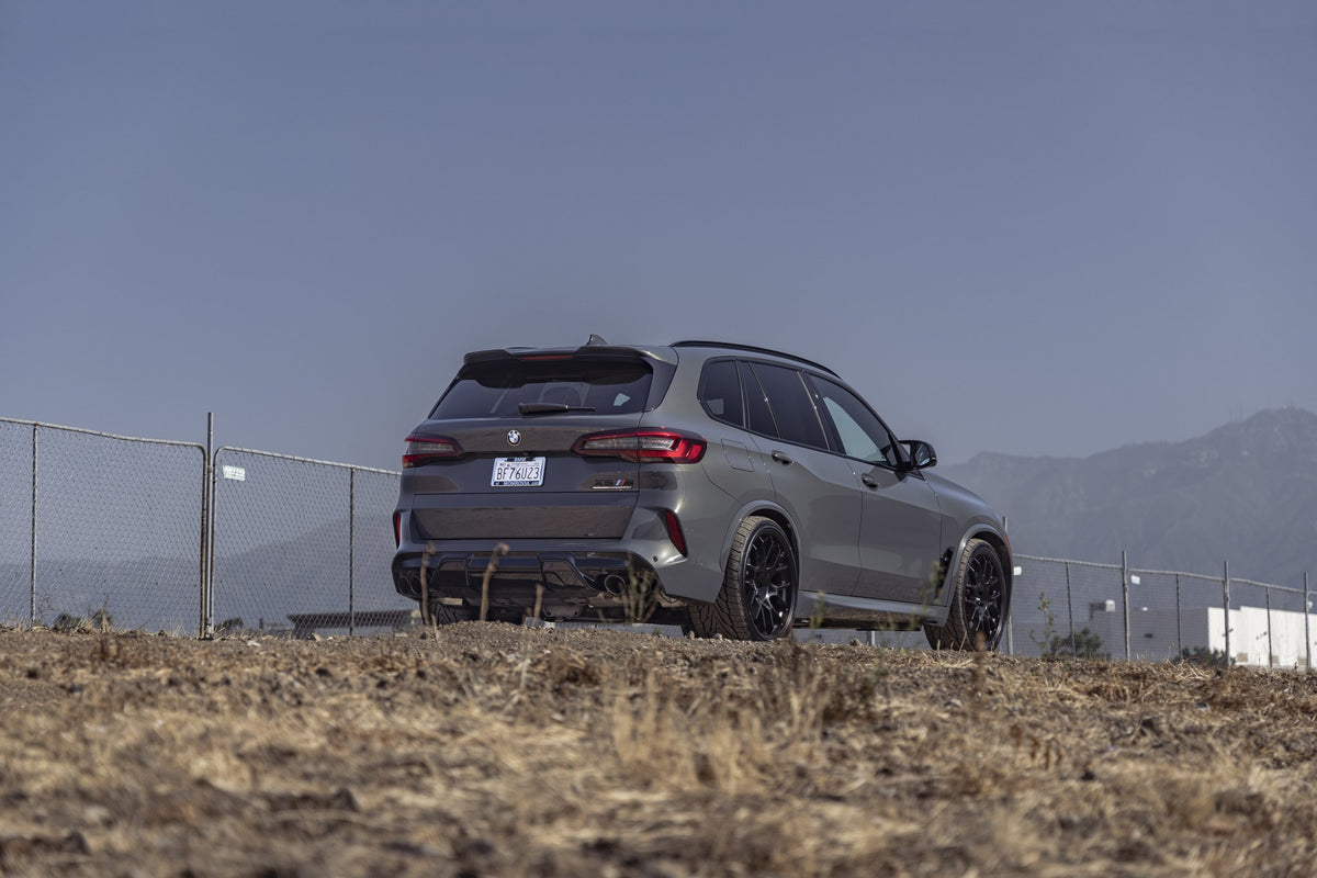 Rotiform R195 ZWS Matte Black on a BMW X5 M