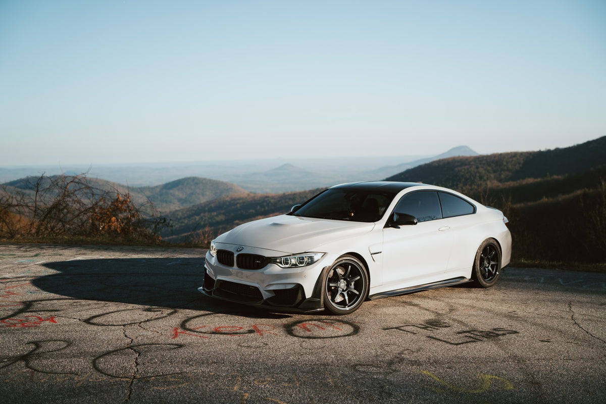 Rotiform RC208 BPU Gloss Blue Gray on a 2019 BMW M4