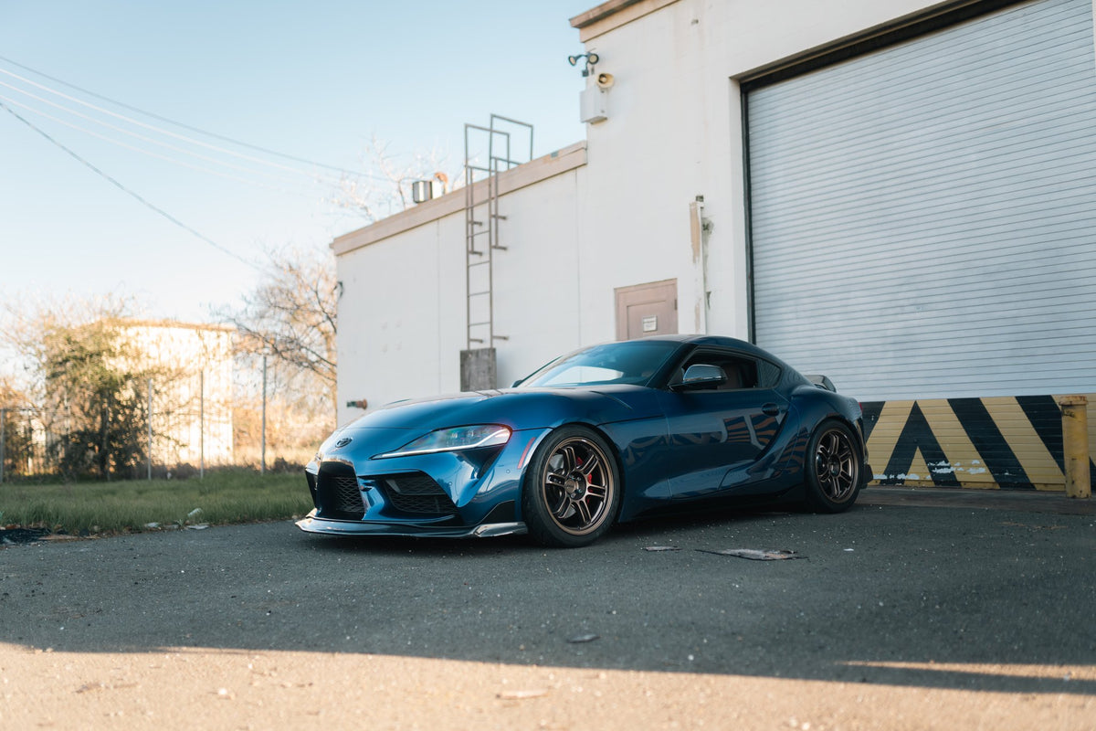 Rotiform RC209 RPS Burnt Bronze on a 2025 Toyota Supra