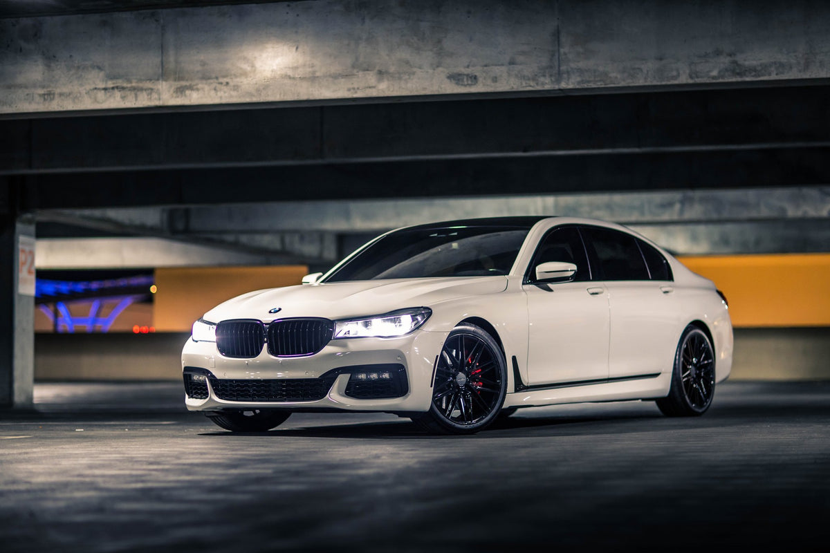 TSW Pescara Gloss Black on a BMW 750i