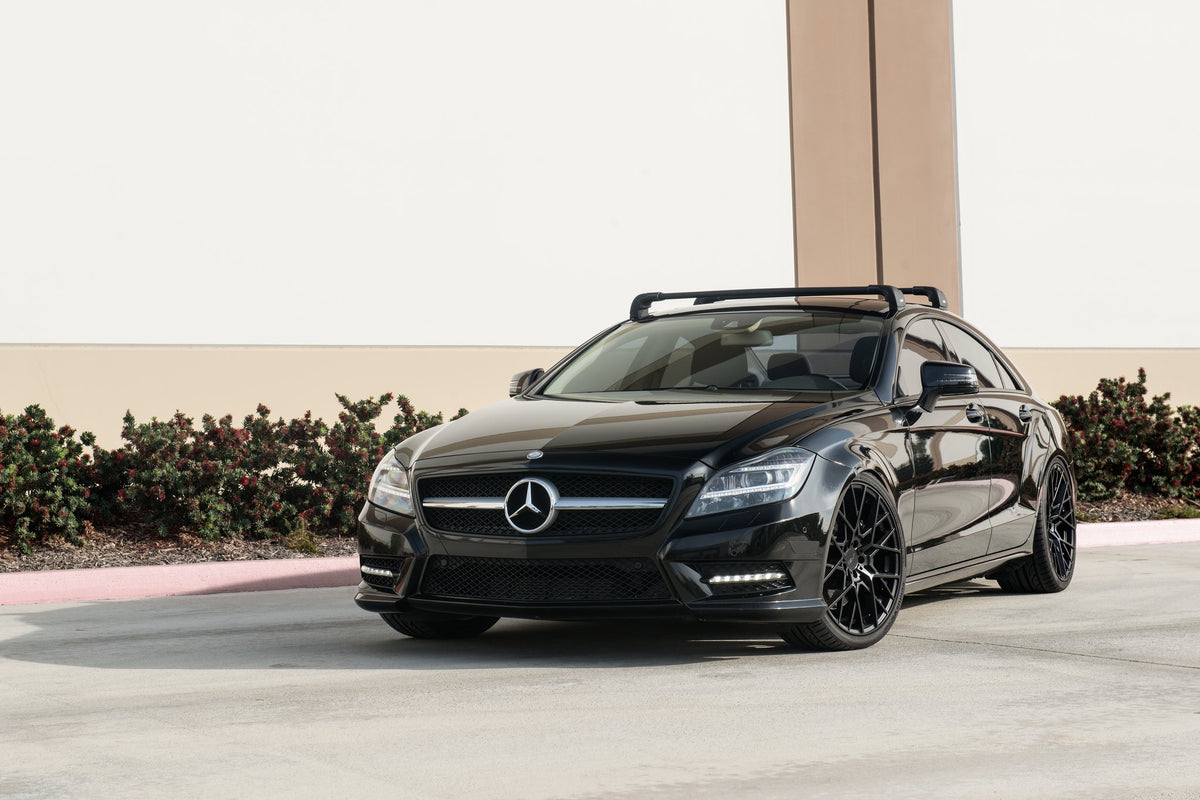 TSW Sebring Matte Black on a Mercedes CLS550