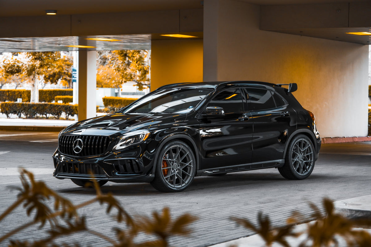 TSW Sector Battleship Gray on a Mercedes GLA 45