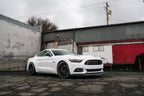 TSW TW001 Daytona Gloss Black on a Ford Mustang