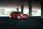 TSW TW006 Imola Gloss Silver with Machined Face on a 2021 Kia Stinger