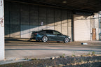 TSW TW008 Slipstream Gloss Silver with Machined Face on a 2022 Toyota Camry TRD
