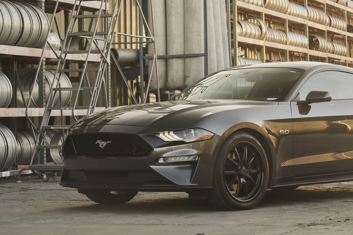 U.S. Mags U123 Rambler Gloss Black Matte Black on a 2020 Ford Mustang