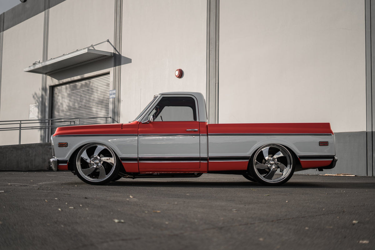 U.S. Mags U132 Desperado Chrome on a Chevy C10