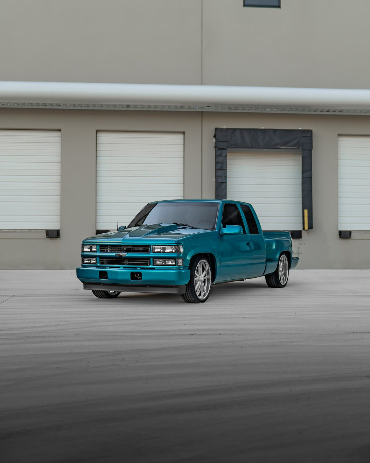 U.S. Mags US587 Bastille Polished on a 1995 Chevrolet C1500