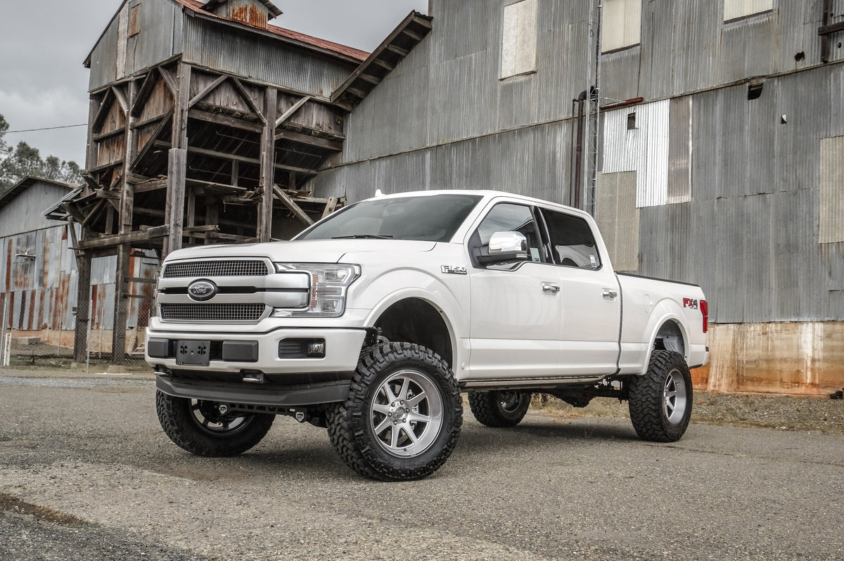 XD XD844 Pike Titanium Brushed Milled on a Ford F150