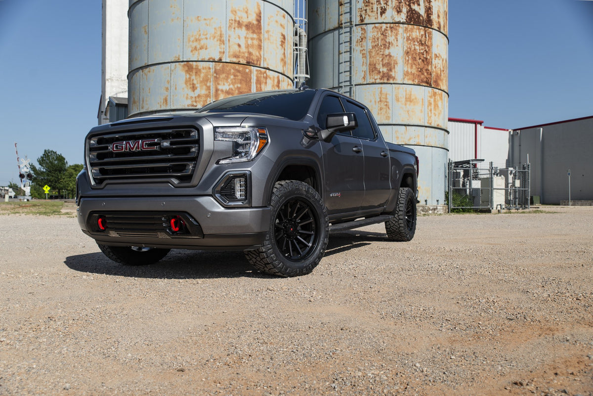 XD XD855 Luxe Gloss Black Machined with Gray Tint on a GMC