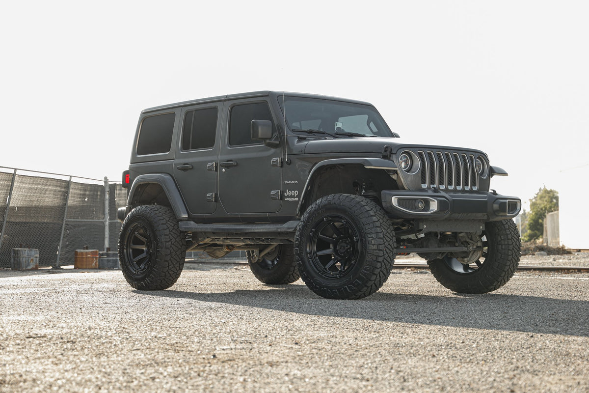 XD XD863 Satin Black on a Jeep Wrangler JL