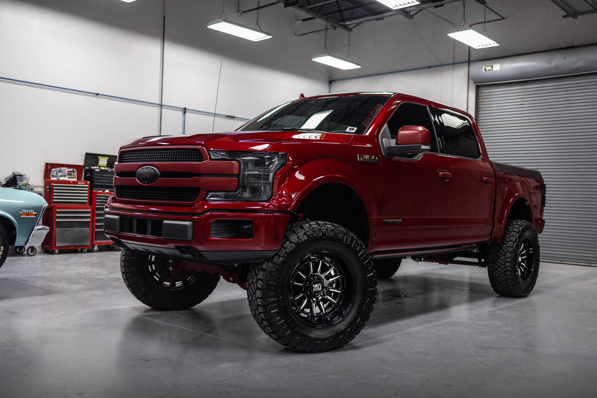 XD XD865 Phoenix Gloss Black Milled on a Ford F150