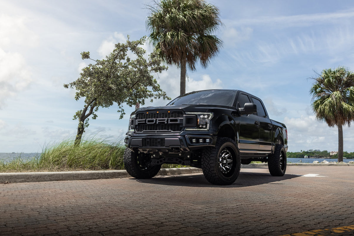 XD XD866 Outlander Gloss Black Milled on a Ford F150