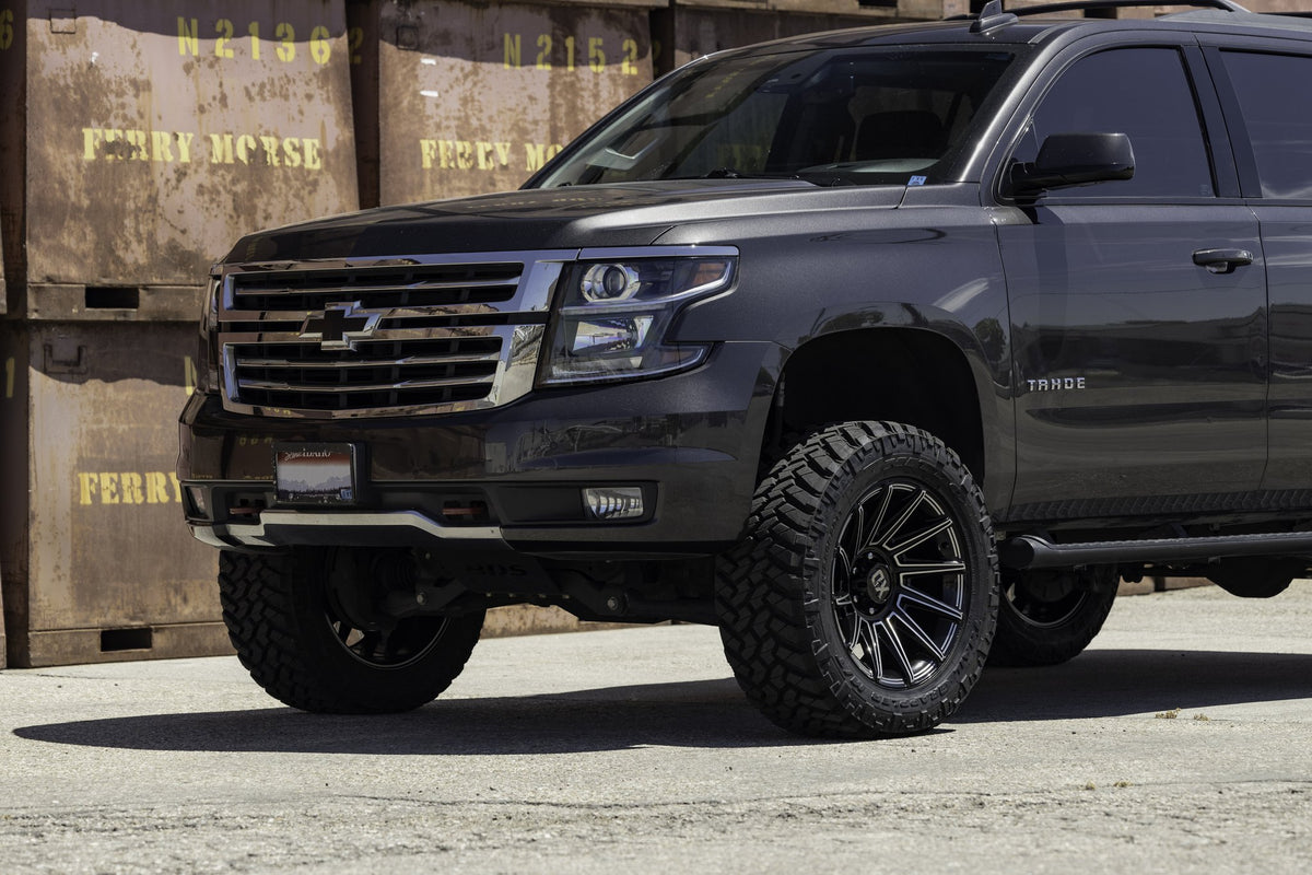 XD XD867 Specter Gloss Black Milled on a 2019 Chevy Tahoe