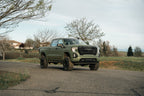 XD XD870 Bomber Matte Black with G-Blk Ring on a GMC Sierra Denali
