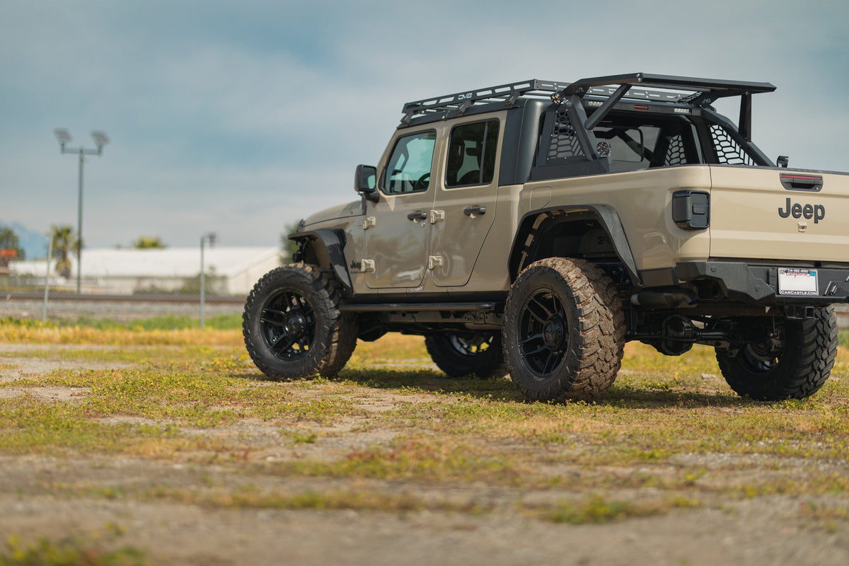 XD XD871 Slash Matte Black on a Jeep Gladiator