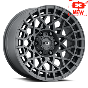Vision 349 15X7 +15 Satin Black