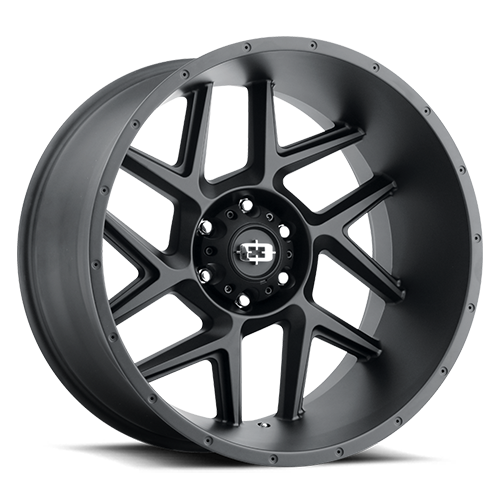 Vision Off-Road 360 20X9 +12 Satin Black