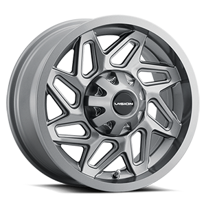 Vision ATV Spyder UTV GM 15X7 +38.1 Gunmetal